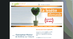 Desktop Screenshot of ngelfenetre.com