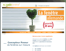 Tablet Screenshot of ngelfenetre.com